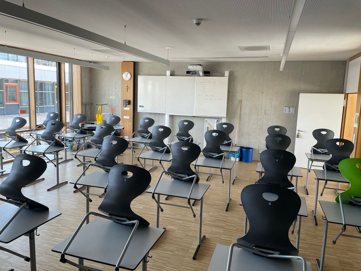 Klassenzimmer im C-Bau