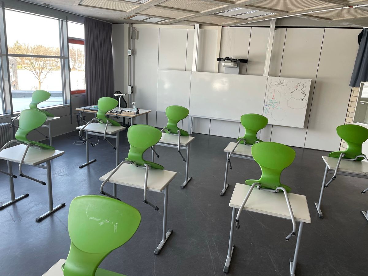 Klassenzimmer im A-Bau