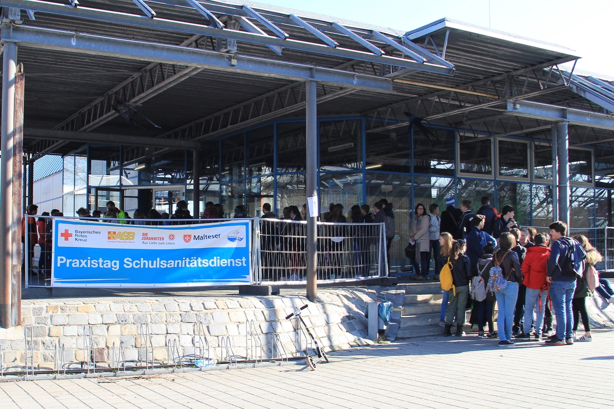 Schulsani-Praxistag an der Realschule Puchheim