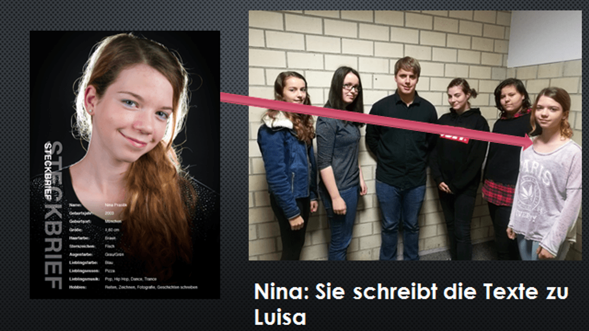 Schüler schreiben ein Buch