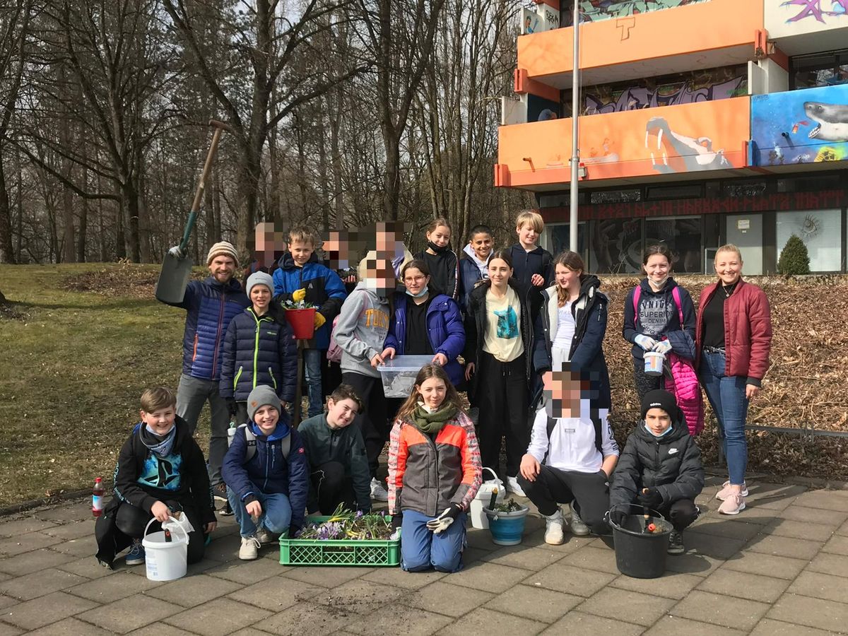 Frühblüher Gruppenbild