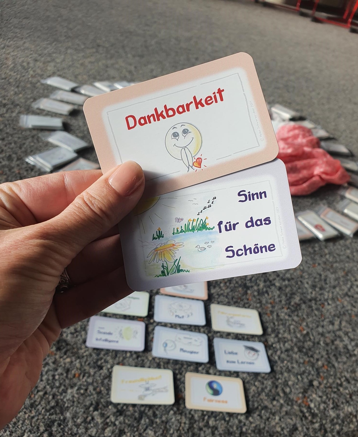 Stärken stärken Karte