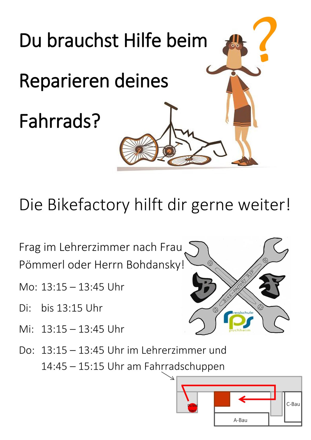 Hilfe Fahrradreparatur