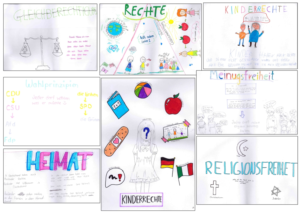 25-08 Bunte Grundrechtsartikel