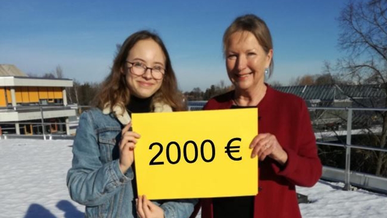 Spende des Erlöses vom Weihnachtsbazar 2018