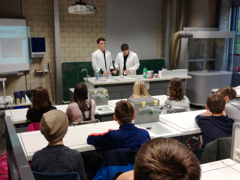 Experimente in der Pause