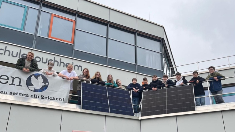 Die Realschule Puchheim nutzt die Energie der Sonne