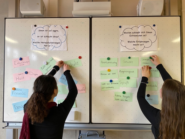 Workshop gegen Extremismus in den 10. Klassen